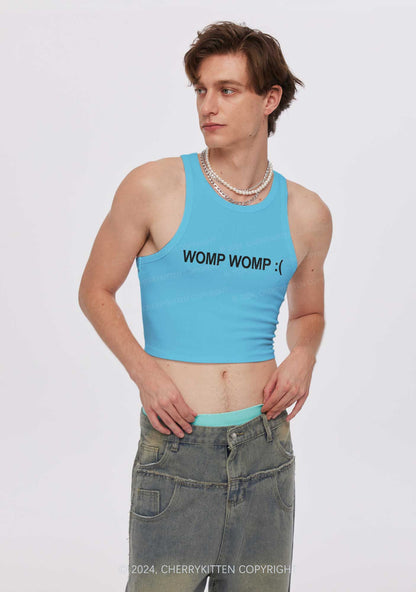Womp Womp Y2K Crop Tank Top Cherrykitten