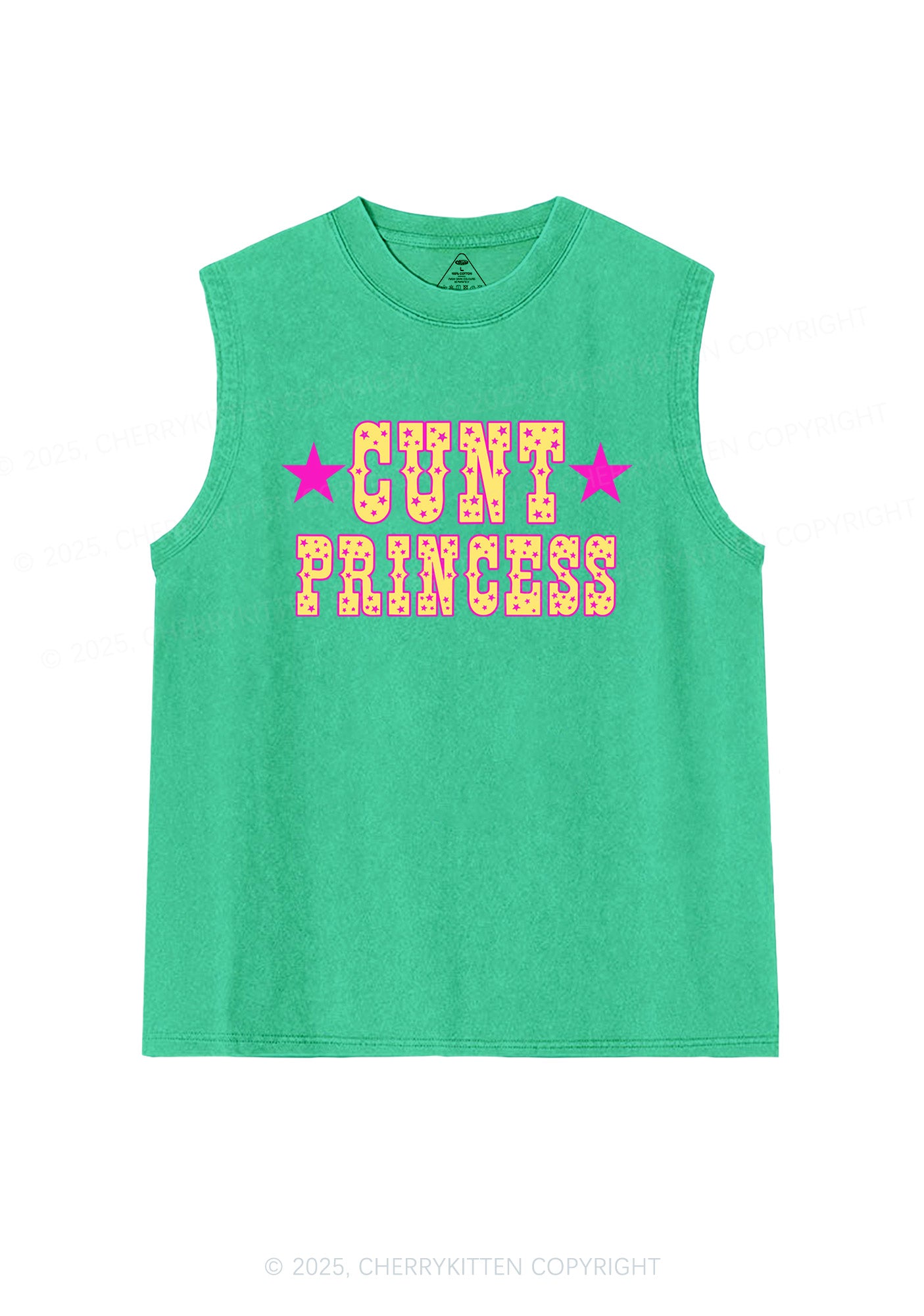 Cxxt Princess Y2K Washed Muscle Tank Cherrykitten