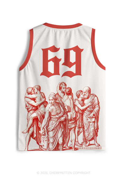 Ancient Greek Lovers Pride Y2K Sport Jersey Tank Cherrykitten