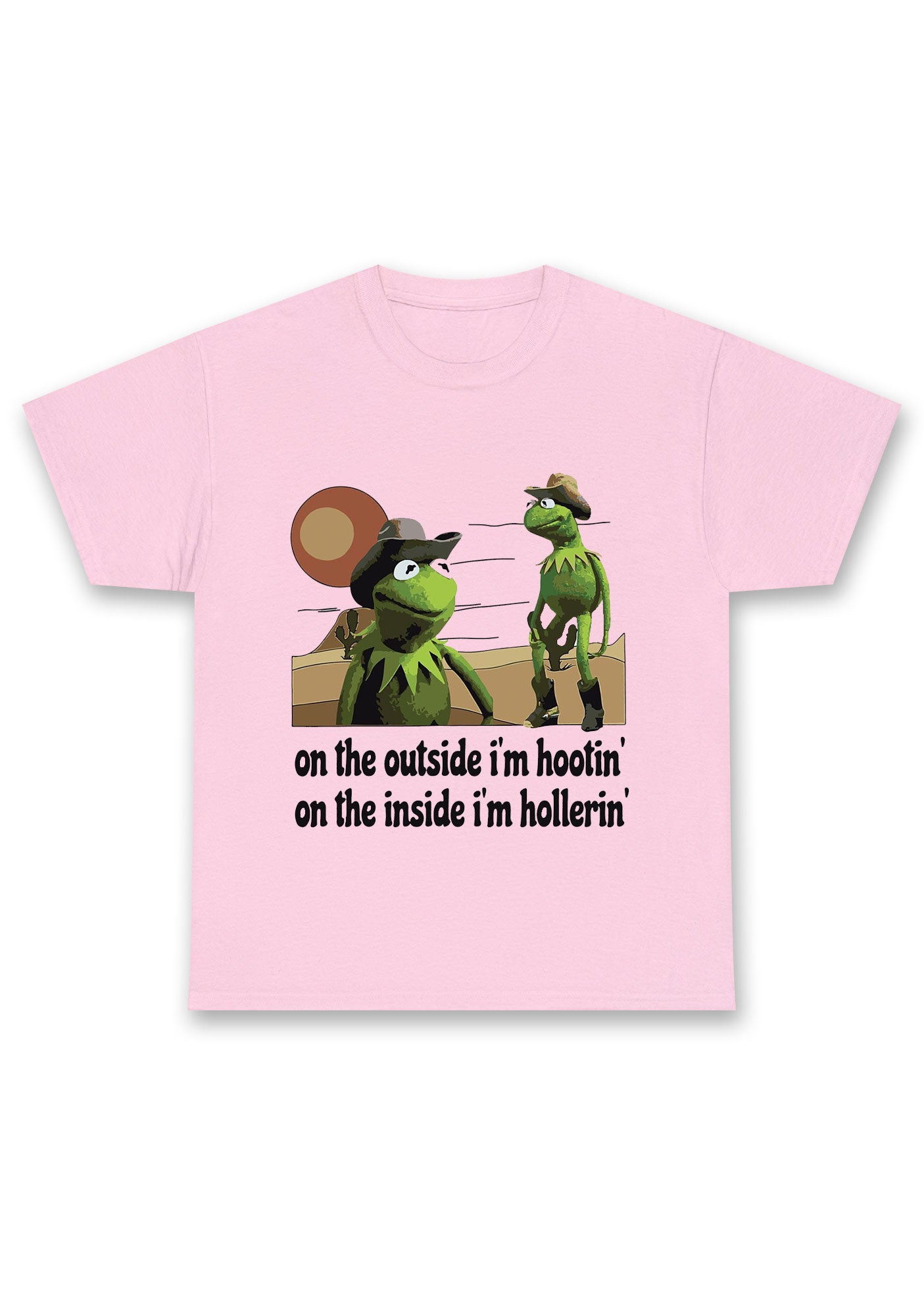 On The Outside I'm Hootin' Chunky Shirt