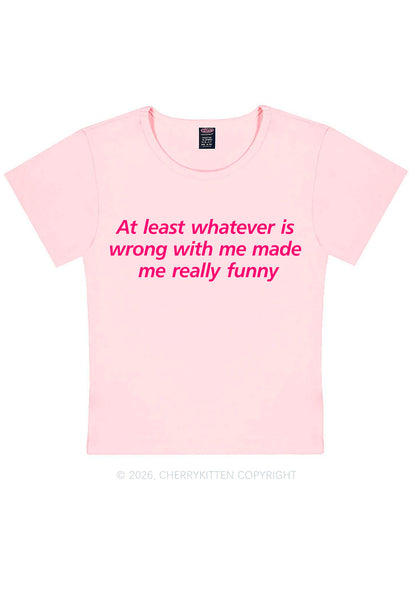 Whatever Is Wrong With Me Y2K Baby Tee Cherrykitten