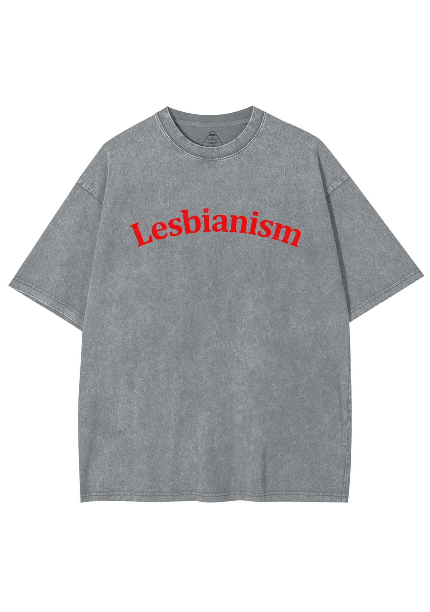 Lesbianism Y2K Shirts Washed Tee Cherrykitten