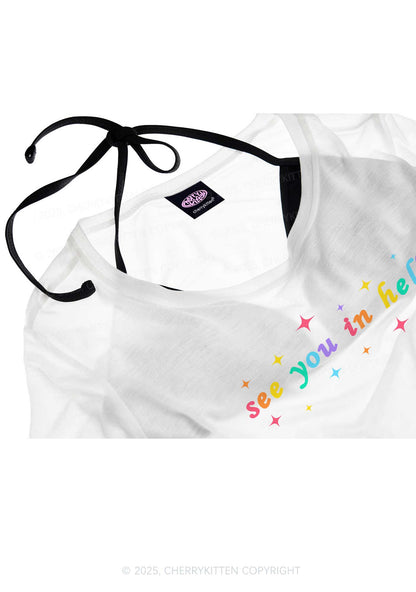 See You In Hell Y2K Sheer Crop Tee Cherrykitten