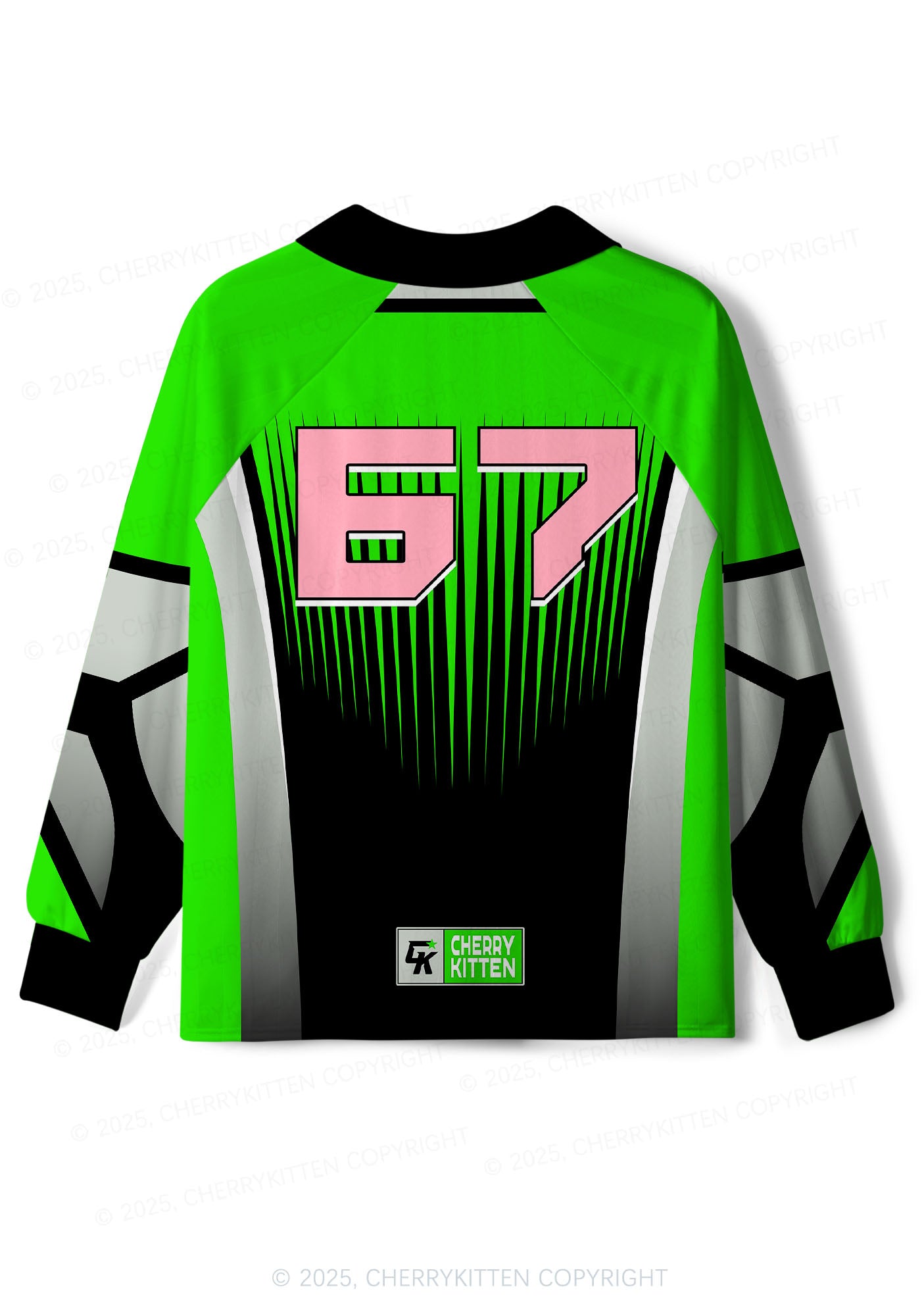 Custom Halloween Skulls Dead Inside Y2K Sport Long Sleeve Jersey Shirts Cherrykitten