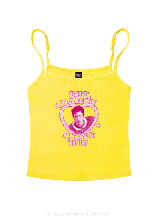But Daddy I Love HW Y2K Spaghetti Strap Cami Cherrykitten
