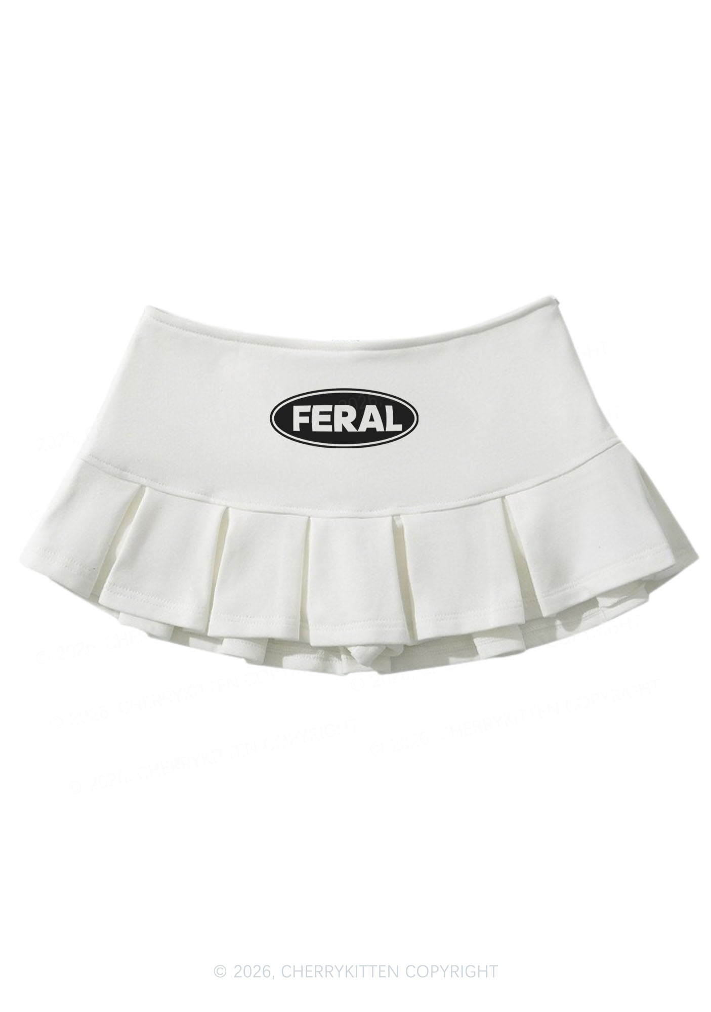 Feral Y2K Mini Pleated Skirts Cherrykitten