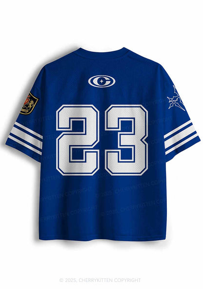 Custom Blue Gay Son Pride Y2K Sport Jersey Shirts Cherrykitten