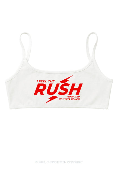 I Feel The Rush Y2K Super Crop Cami Cherrykitten