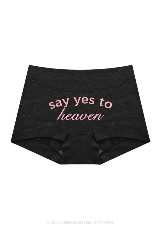 Say Yes To Heaven Y2K Mid Rise Waist Boyshort Cherrykitten