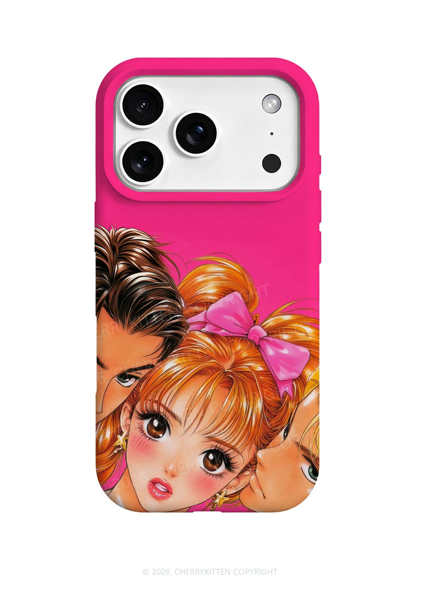 Love Triangle Y2K Phone Case Cherrykitten