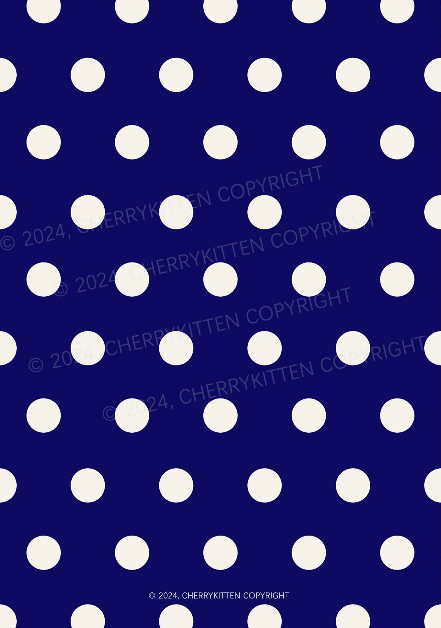 Classic Blue Dots Y2K Print Bikini Set Cherrykitten
