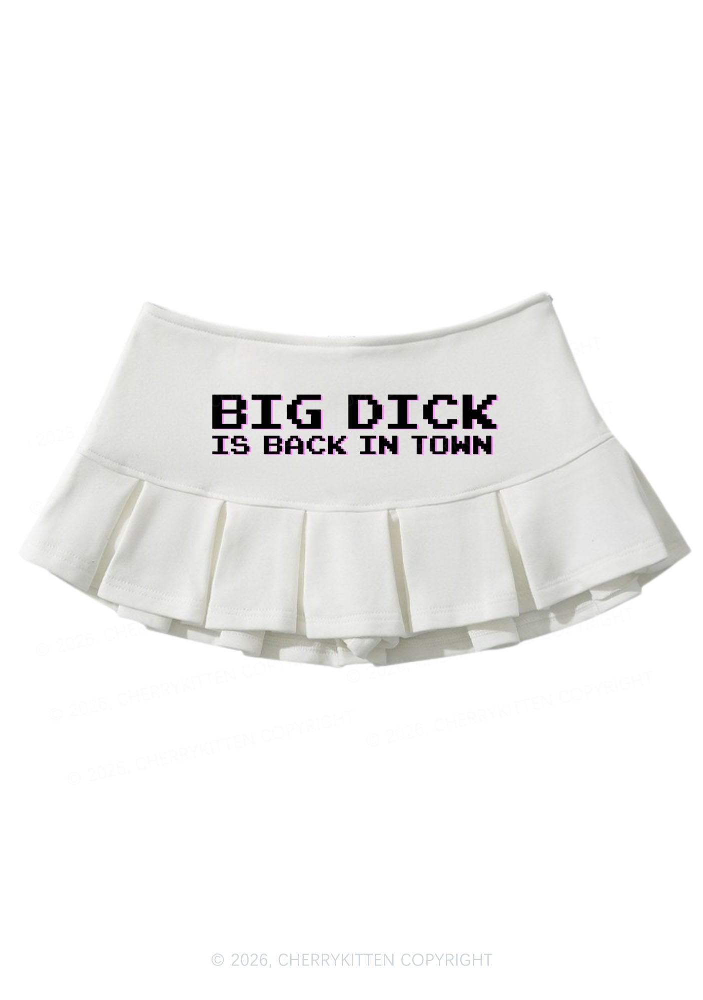 Big Is Back In Town Y2K Mini Pleated Skirts Cherrykitten