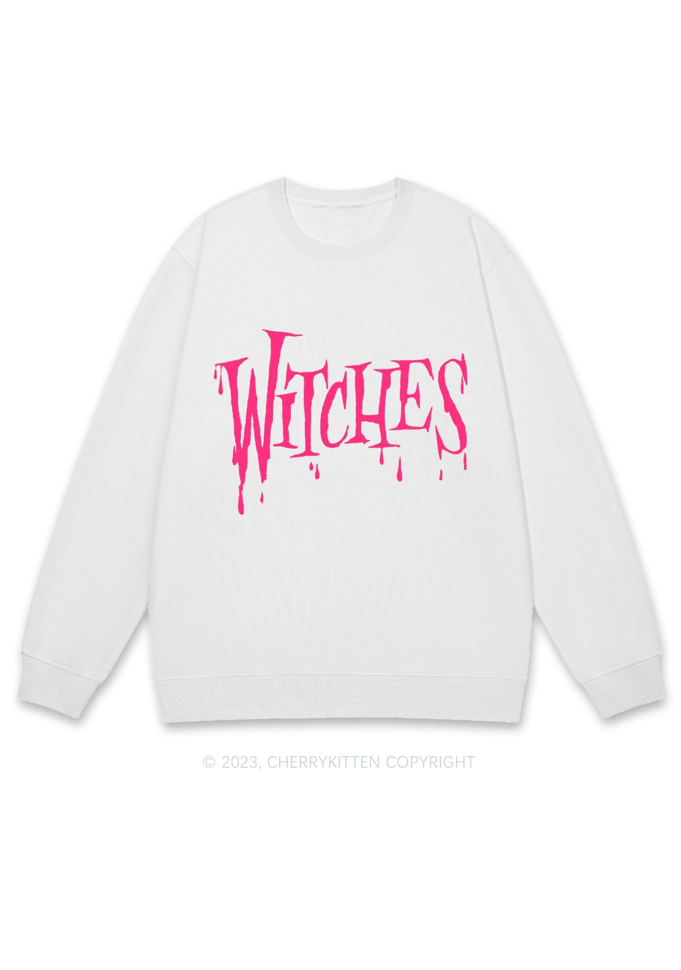 Witches Halloween Y2K Sweatshirt Cherrykitten