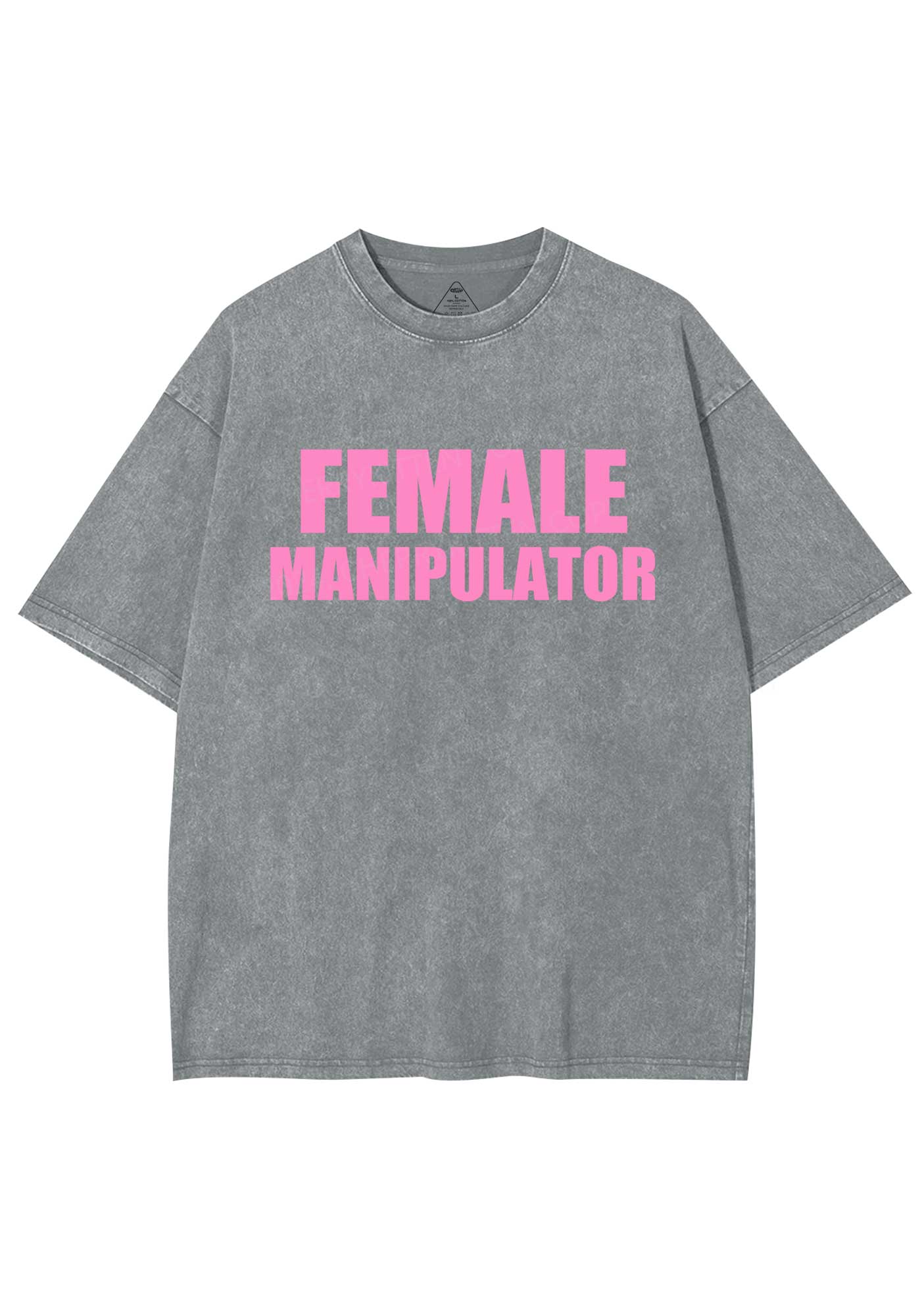 Female Manipulator Y2K Shirts Washed Tee Cherrykitten