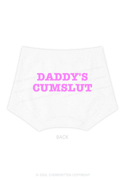 Daddy's Slxt Y2K Mid Rise Waist Boyshort Cherrykitten