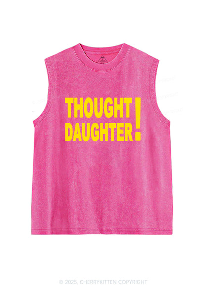 Thought Daughter Y2K Washed Muscle Tank Cherrykitten