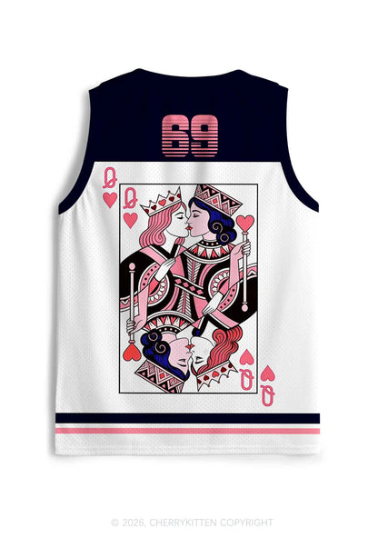 Queens Kissing Pride Y2K Sport Jersey Tank Cherrykitten