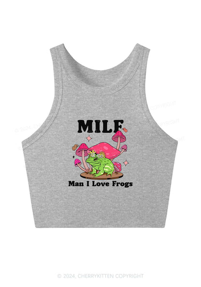 Mxxf Frog Y2K Crop Tank Top Cherrykitten
