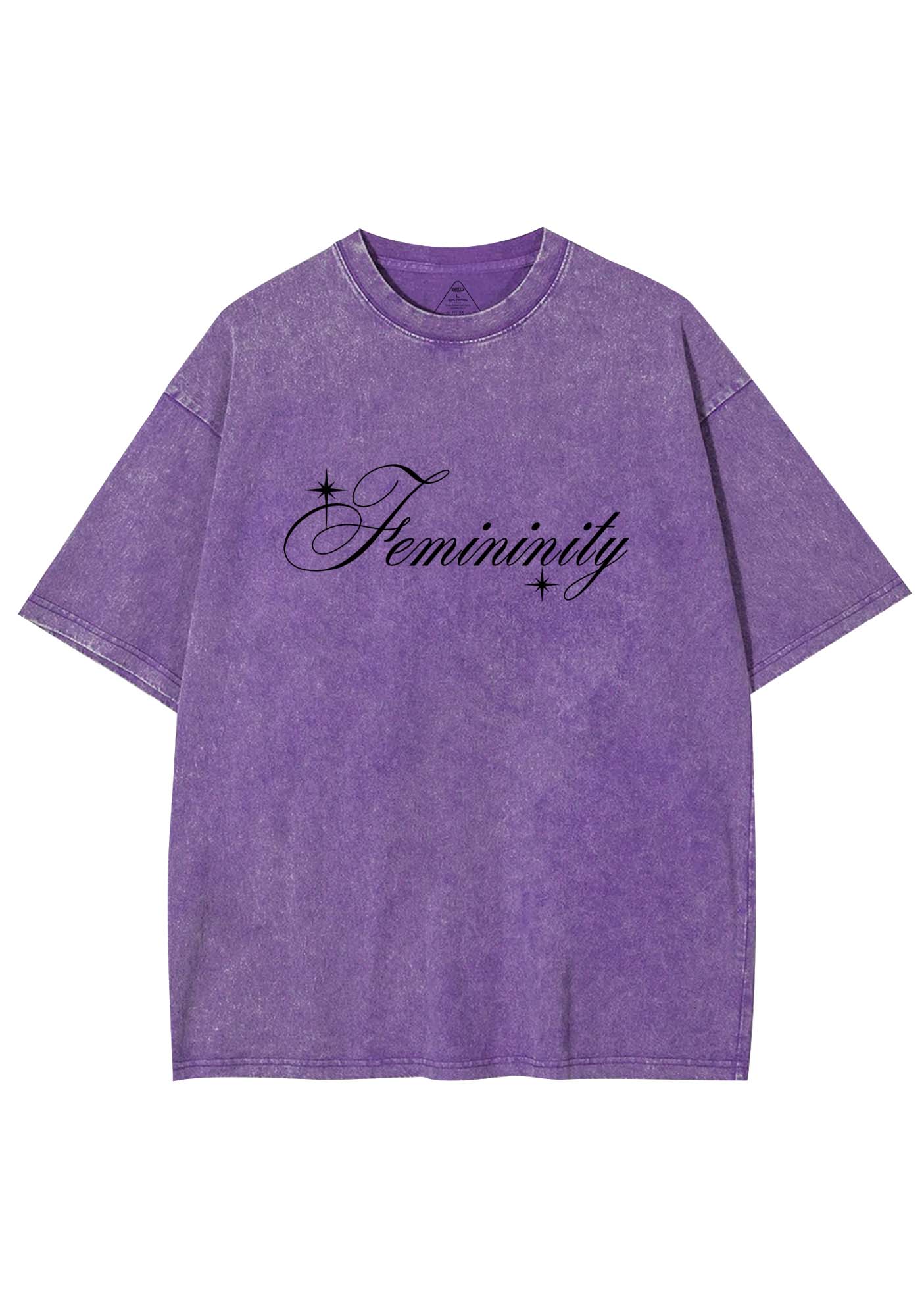 Femininity Pride Y2K Shirts Washed Tee Cherrykitten