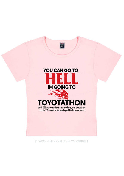 You Can Go Hell Y2K Baby Tee Cherrykitten
