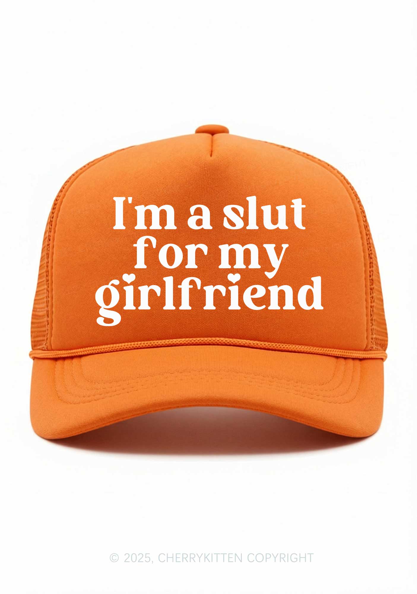 Slxt For My BF Valentine's Day Y2K Trucker Hat Cherrykitten