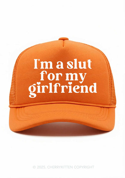 Slxt For My BF Valentine's Day Y2K Trucker Hat Cherrykitten