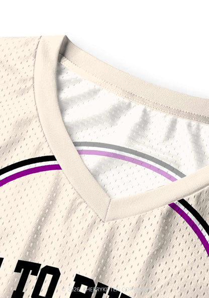 Off To Put The Ace In Menace Pride Y2K Sport Jersey Tank Cherrykitten