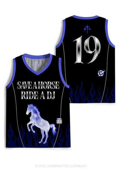 Ride A DJ Horse Y2K Sport Jersey Tank Cherrykitten