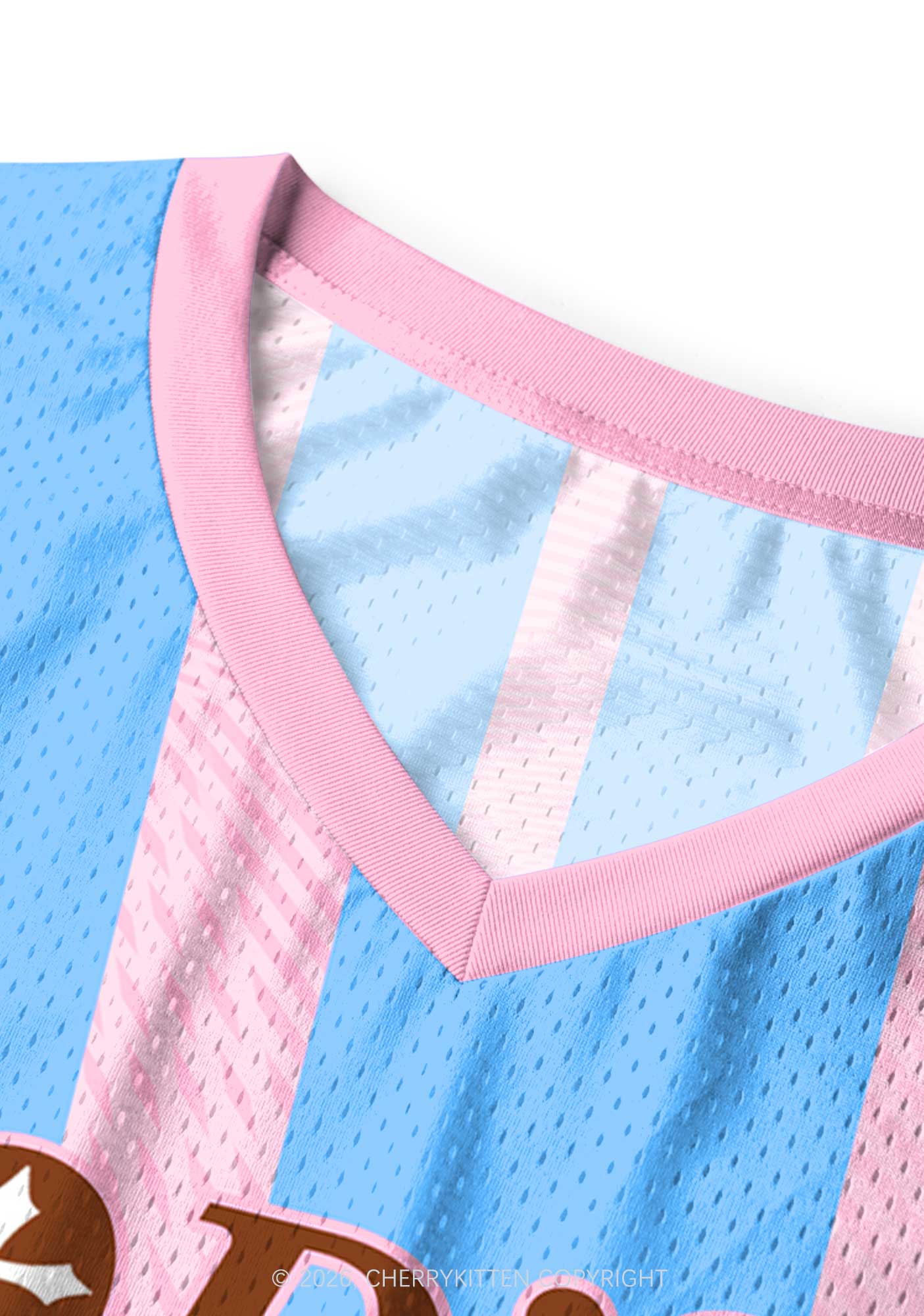 Light Pink Gods Favorite Fag Pride Y2K Sport Jersey Tank Cherrykitten