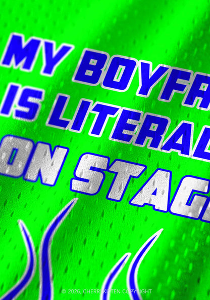 My BF Is Literally On Stage Y2K Sport Jersey Tank Cherrykitten