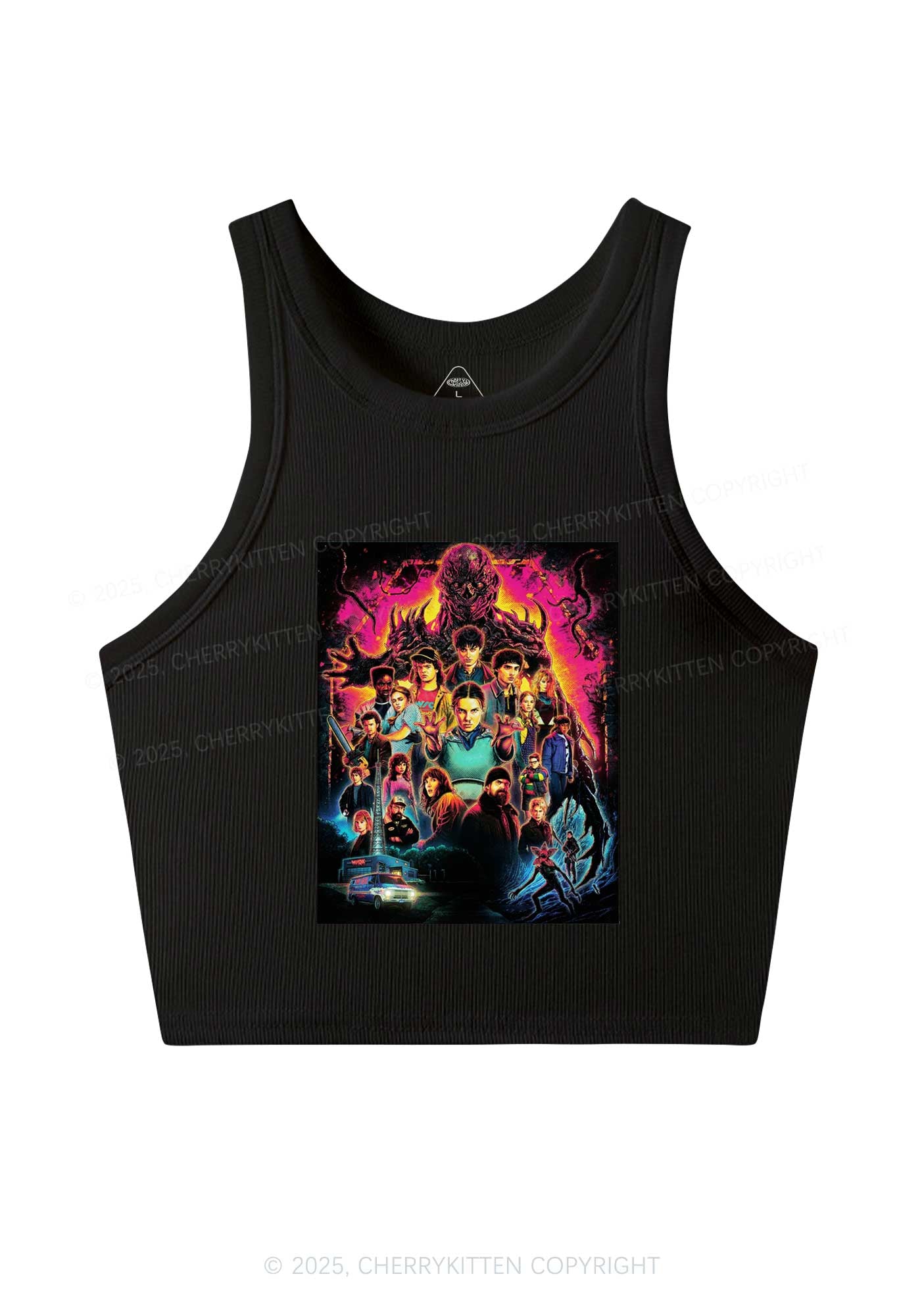 Young Adventure Y2K Crop Tank Top Cherrykitten