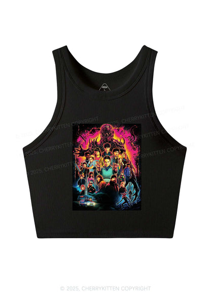 Young Adventure Y2K Crop Tank Top Cherrykitten