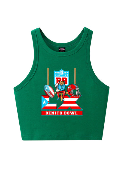 Pink Frog Y2K Crop Tank Top Cherrykitten