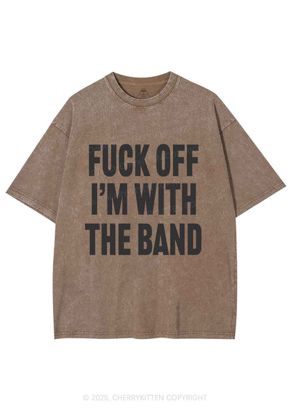 Im With The Band Y2K Shirts Washed Tee Cherrykitten