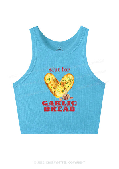 Slxt For Garlic Bread Y2K Crop Tank Top Cherrykitten