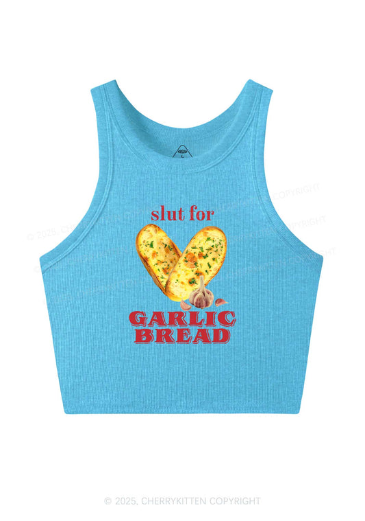 Slxt For Garlic Bread Y2K Crop Tank Top Cherrykitten