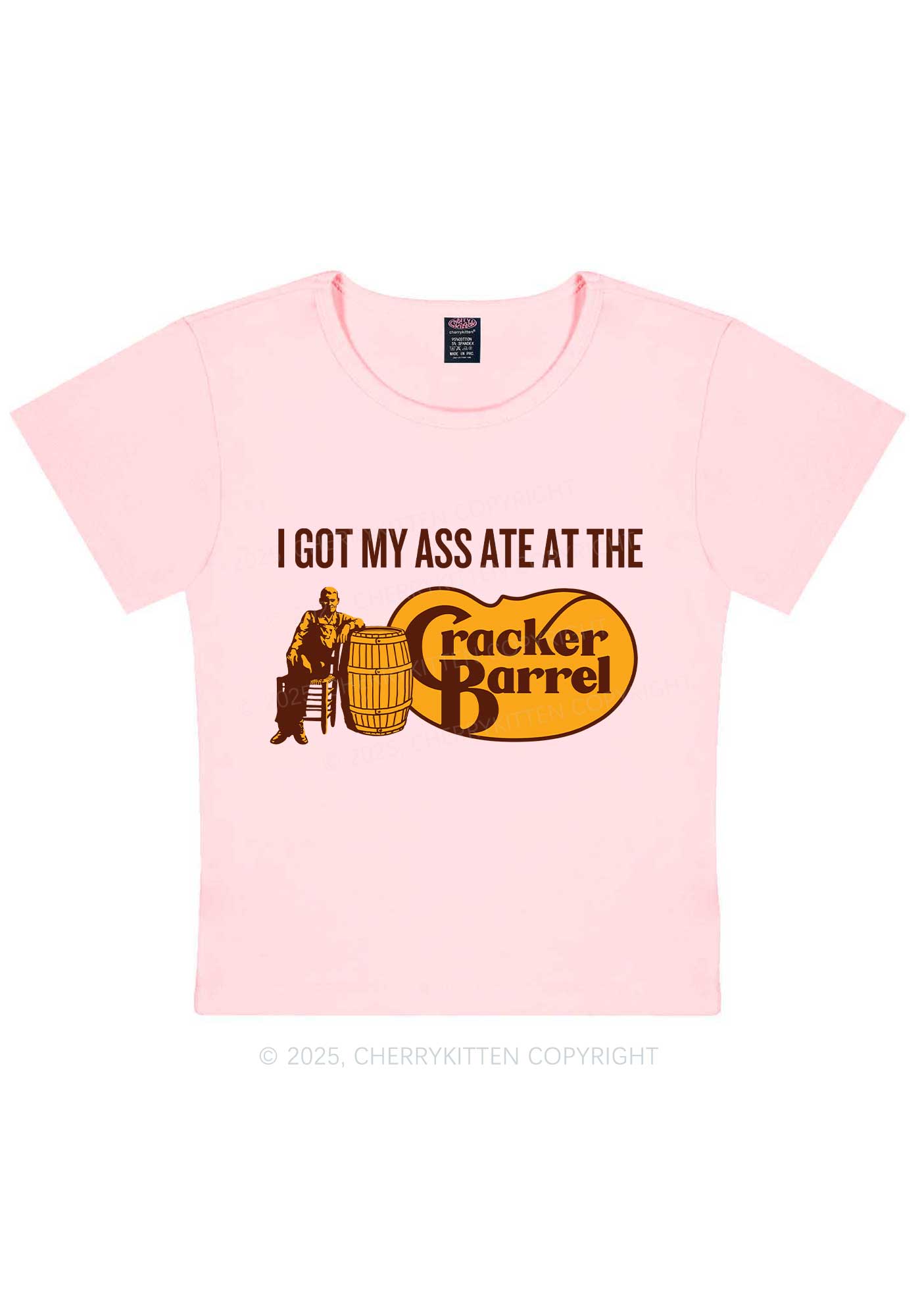 Got My Axx Ate Y2K Baby Tee Cherrykitten