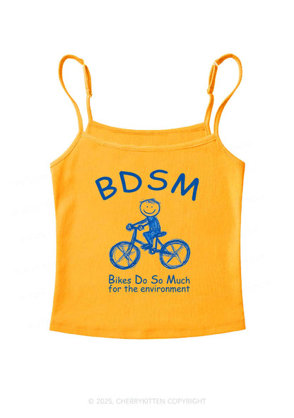 Bikes Do Much Environment Y2K Spaghetti Strap Cami Cherrykitten