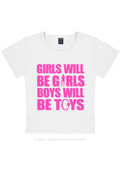 Girls Toys Y2K Baby Tee Cherrykitten