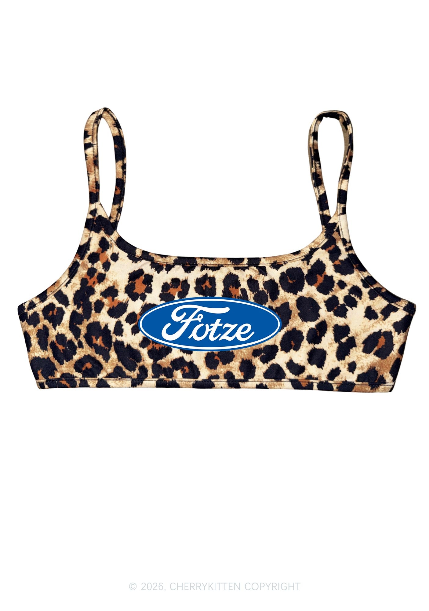 Fotze Y2K Super Crop Cami Cherrykitten