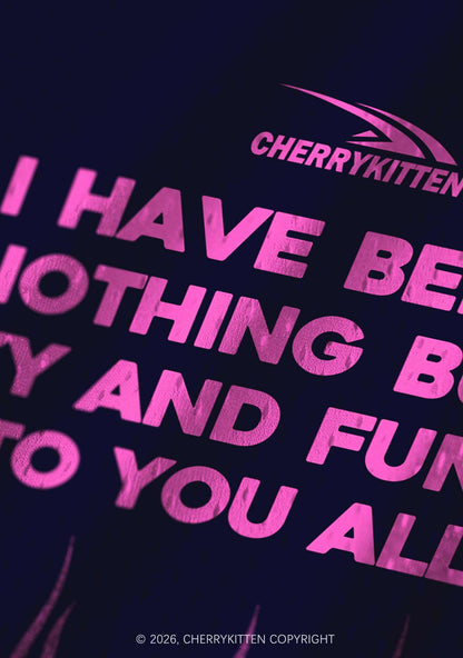 I Have Been Funny Y2K Sport Jersey Tank Cherrykitten
