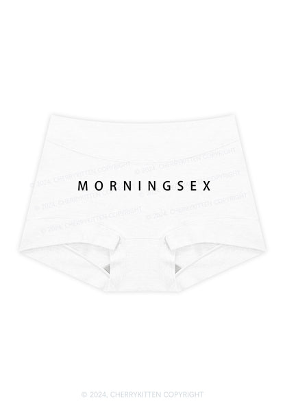 Morningsex Y2K Mid Rise Waist Boyshort Cherrykitten