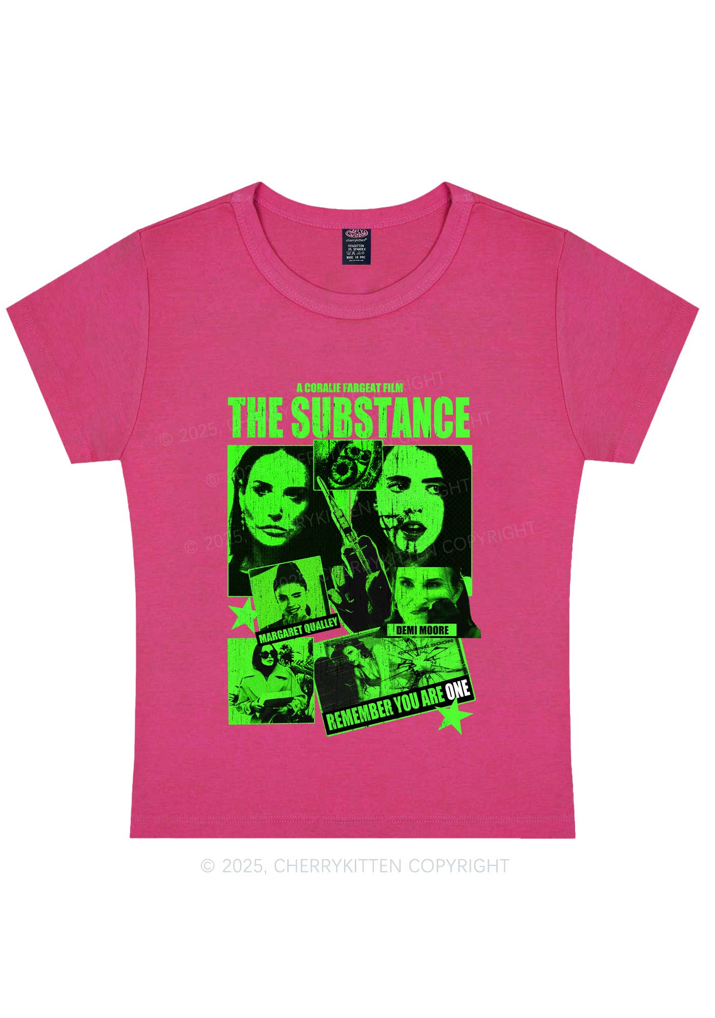 Halloween The Horror Movie Y2K Baby Tee Cherrykitten