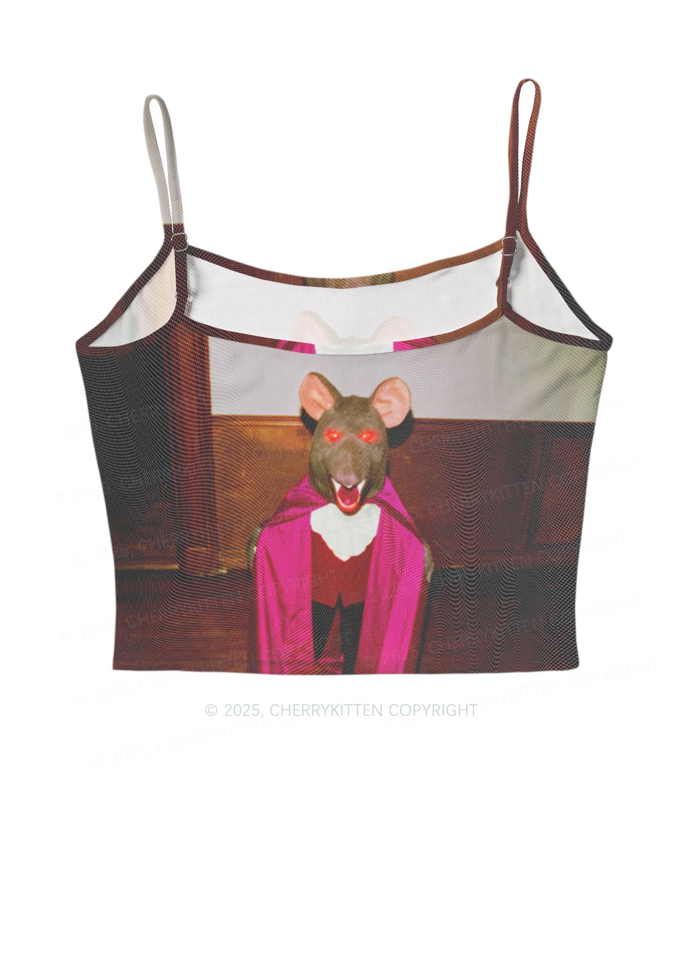 Caped Ratz Y2K Mesh Cami Tank Cherrykitten