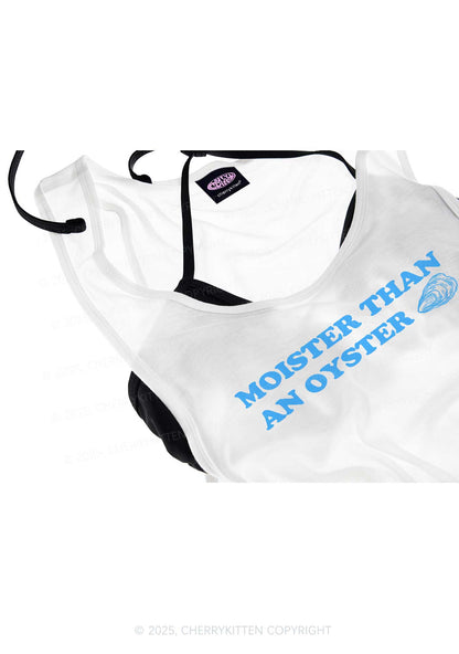 Moister Than An Oyster Y2K Sheer Boyfriend Tank Cherrykitten
