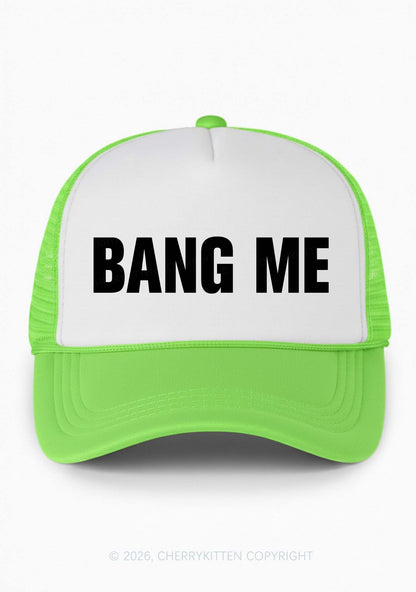Bang Me Y2K Colorblock Trucker Hat Cherrykitten