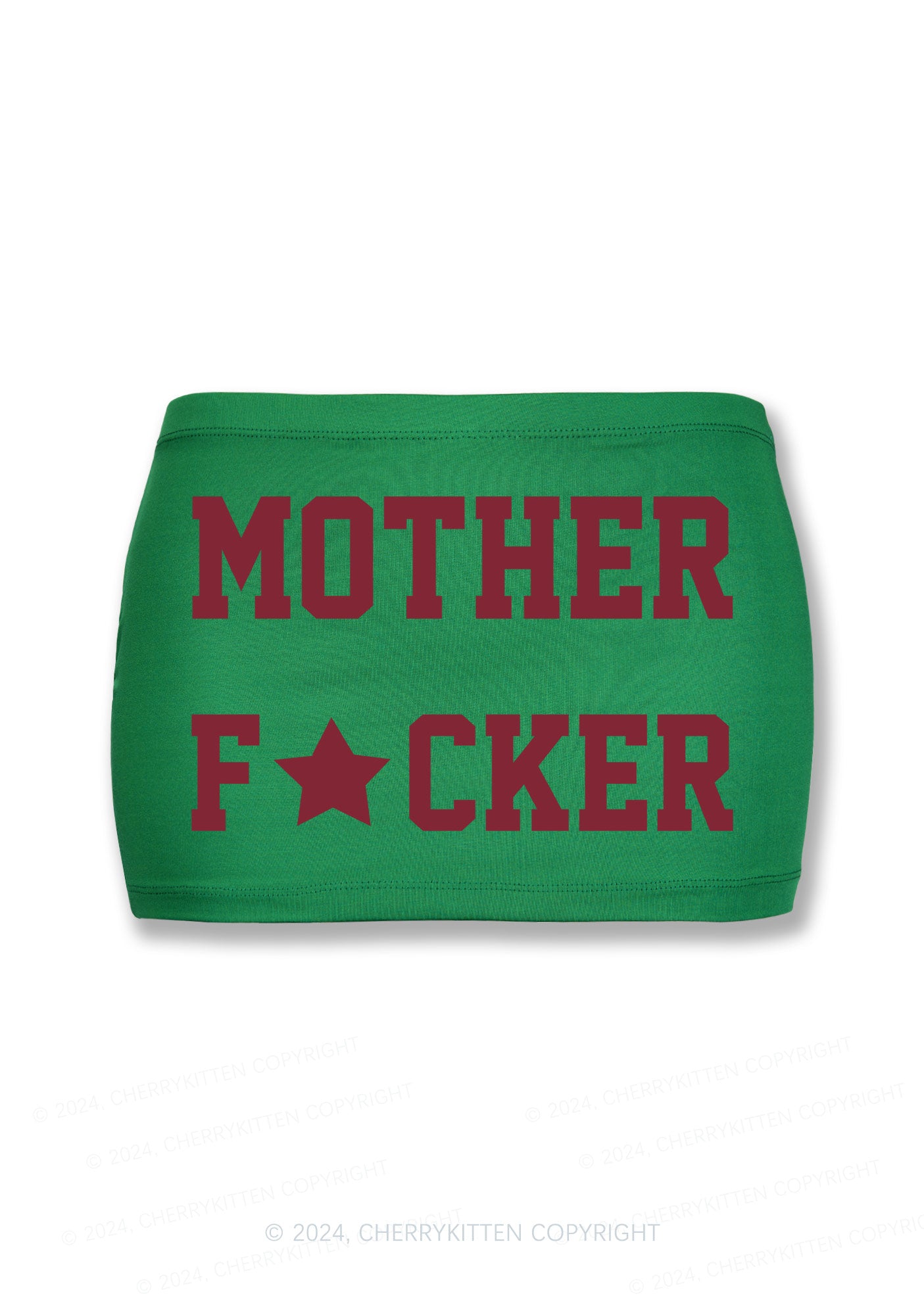 Motherfxcker Y2K Mini Hip Skirt Cherrykitten