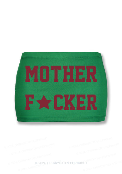 Motherfxcker Y2K Mini Hip Skirt Cherrykitten