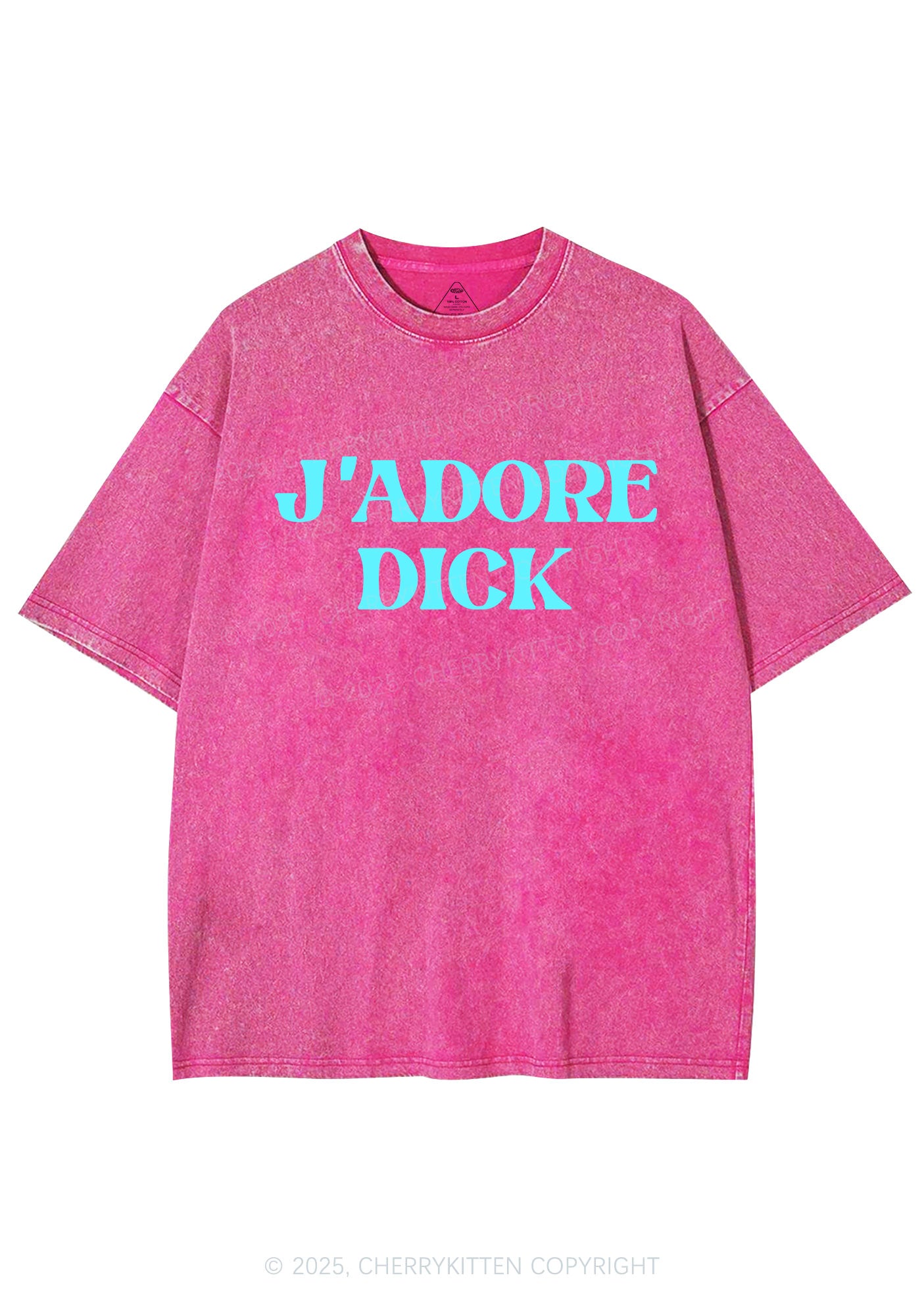 Jadore Dxxk Y2K Shirts Washed Tee Cherrykitten