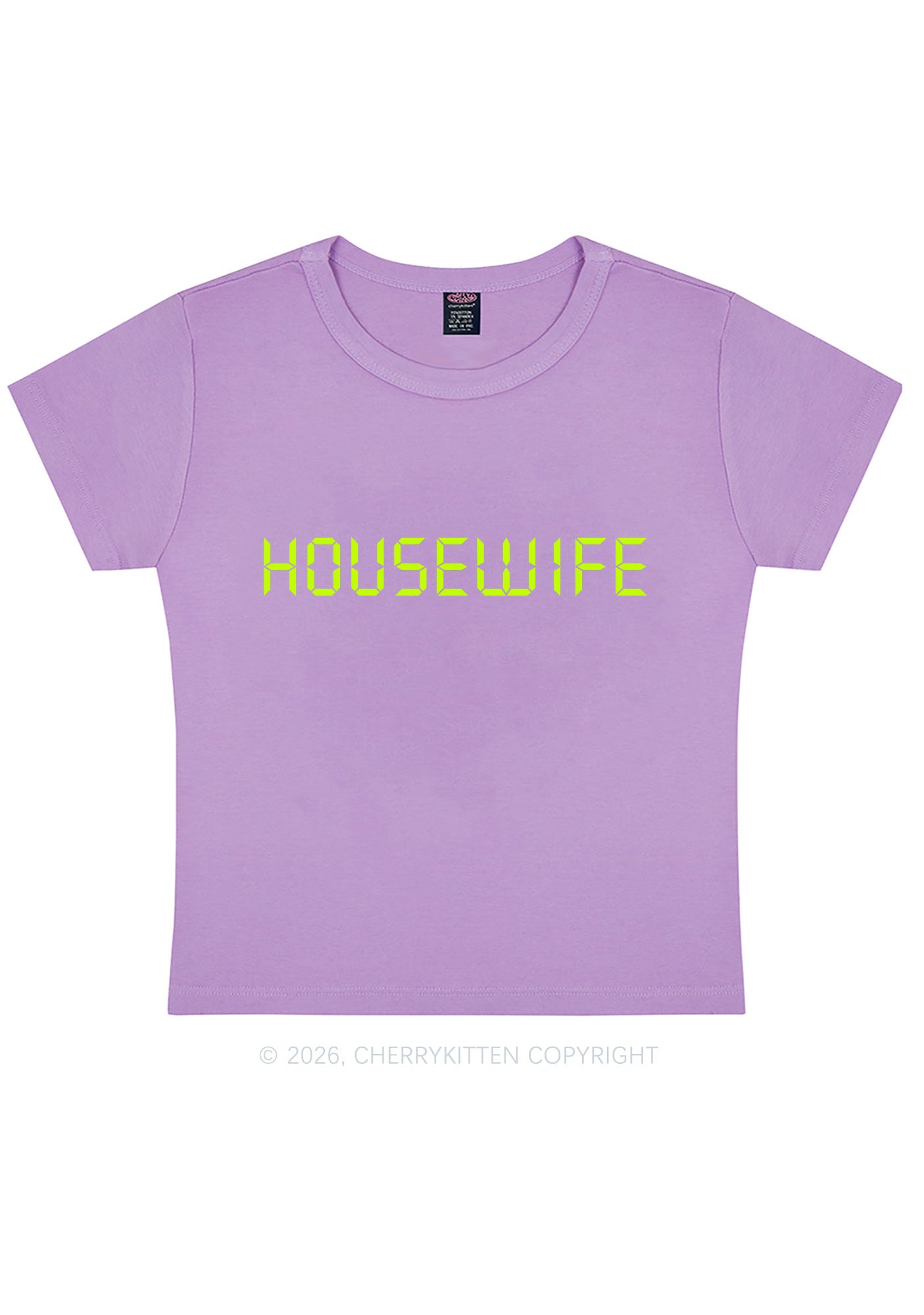Housewife Y2K Baby Tee Cherrykitten